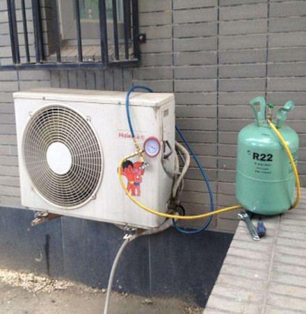 江源空调加氟