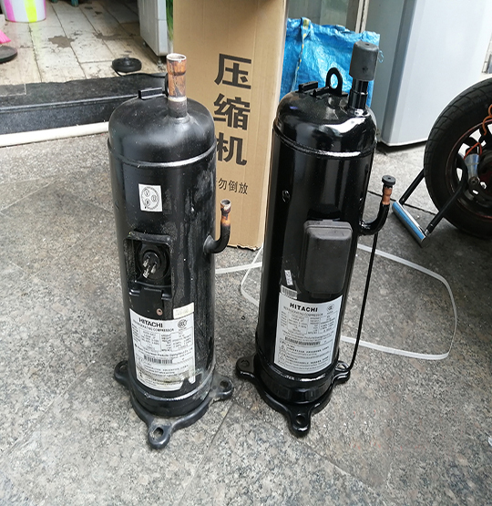 江源中央空调压缩机的更换维修